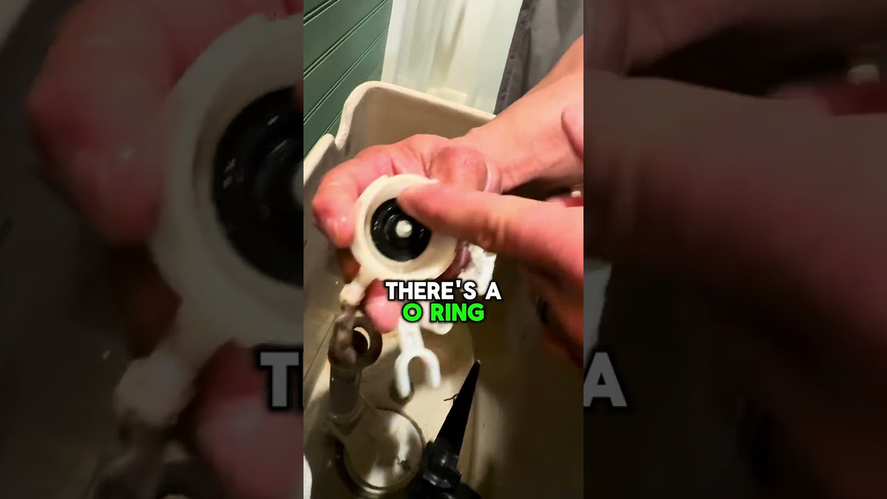Fix a running toilet