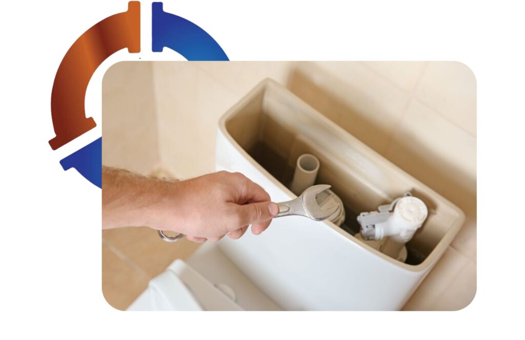 Fix a running toilet