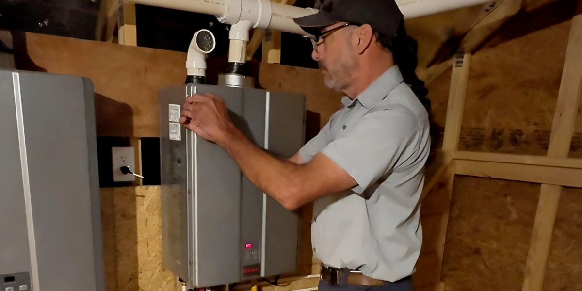 water heater installation