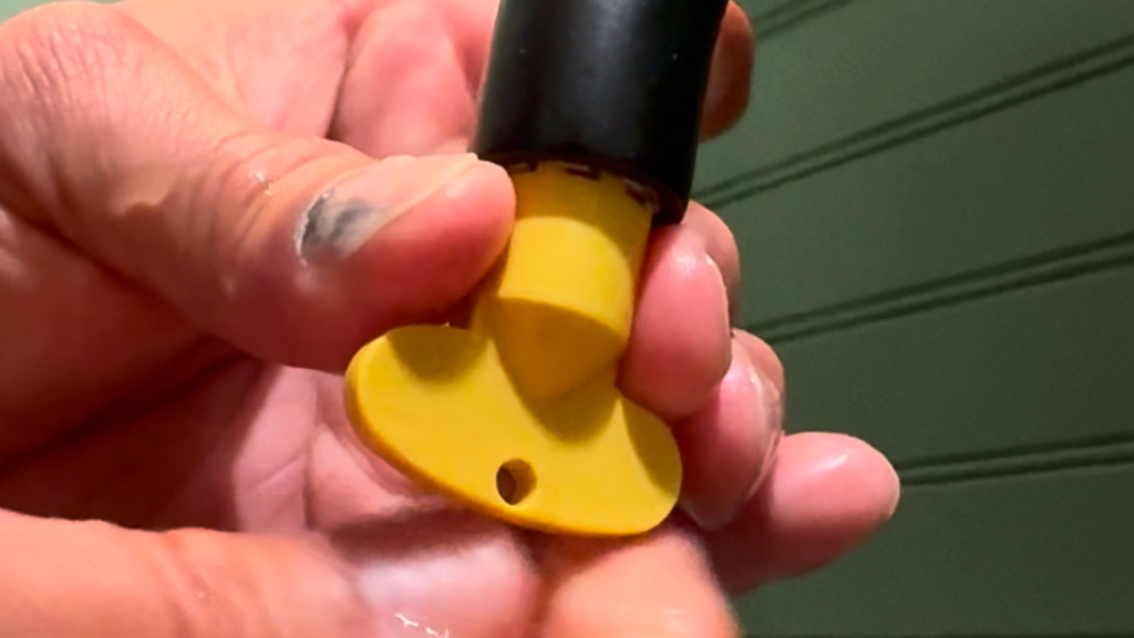 Low flow faucet step 1 remove the aerator
